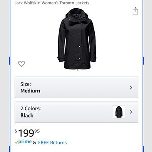 Jack Wolfskin Women's Toronto Jackets